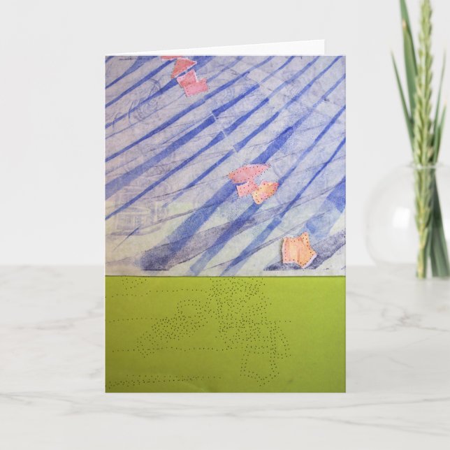 Morceaux de Temps n1 du 18 oct 2015 Greeting C Card (Front)