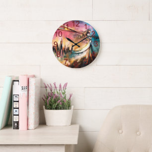 mordan art large clock