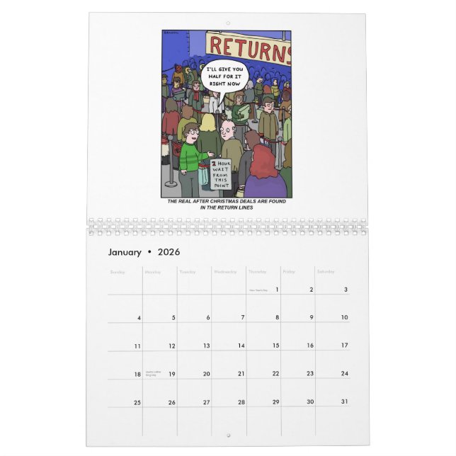 Mordant Orange 2011 - Wall Calendar (Jan 2026)