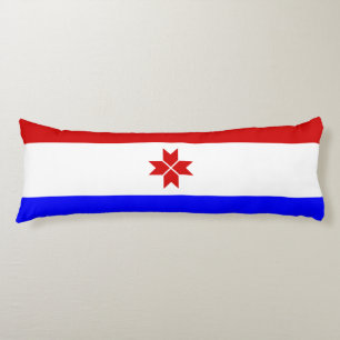 Mordovia Flag Body Cushion