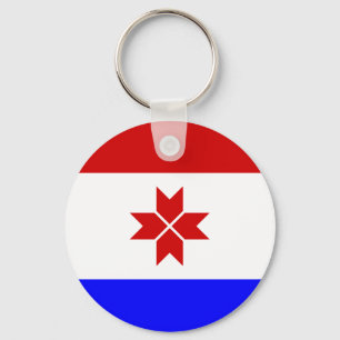 Mordovia Flag Key Ring