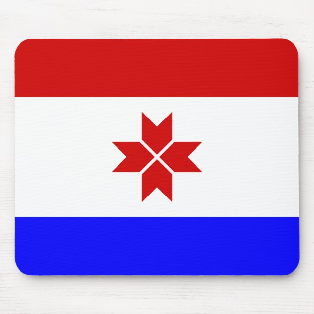 Mordovia Flag Mouse Mat (Front)