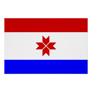 Mordovia Flag Poster