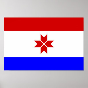 Mordovia Flag Poster