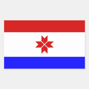 Mordovia Flag Rectangular Sticker