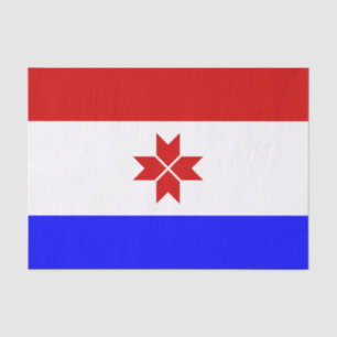 Mordovia Flag Tissue Paper