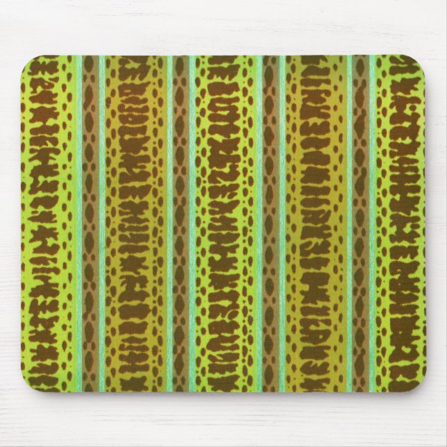 More 1960's Wallpaper Mouse Mat (Front)