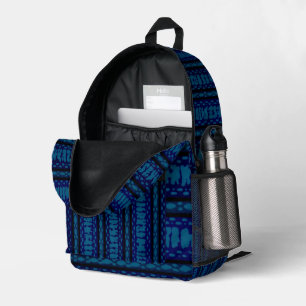 More 1960's Wallpaper Printed Backpack
