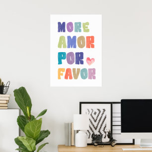 More amor por favour poster