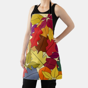 More Autumn Leaves Apron