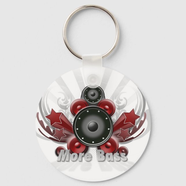 More Bass Key Ring (Front)