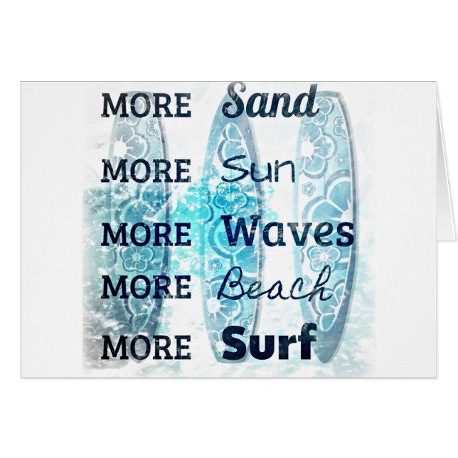 More Beach Life (Front Horizontal)