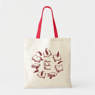 More Books Please Tote Bag