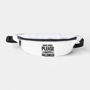 More Boos Please Vintage Halloween Typography Desi Bum Bags
