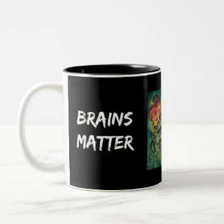 More Brains Two-Tone Coffee Mug