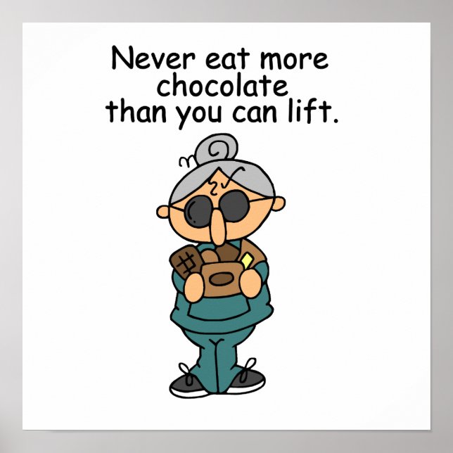 More Chocolate Humour Poster (Front)