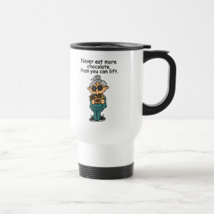 More Chocolate Humour Travel Mug