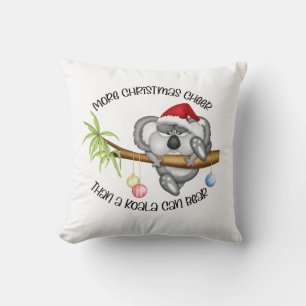 More Christmas cheer than a koala can bear Cushion