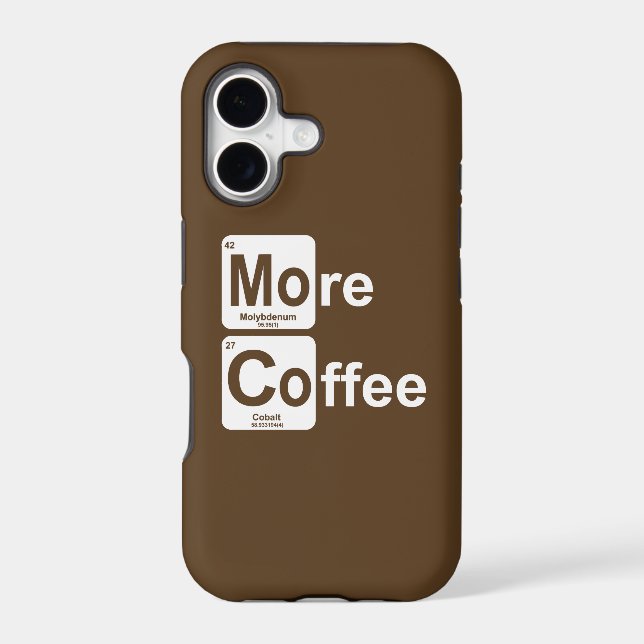 More Coffee Periodic Table (Back)