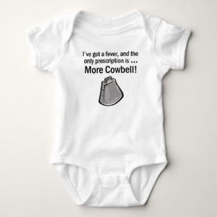 More Cowbell! Baby Bodysuit
