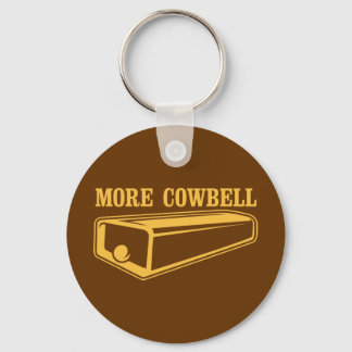 More Cowbell Key Ring