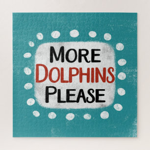 More Dolphins Please Jigsaw Puzzle