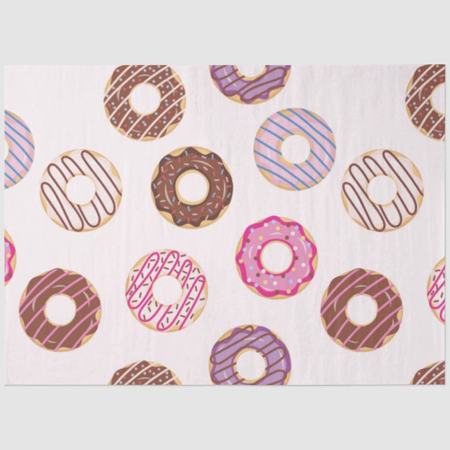 More Doughnuts Tissue Paper (Front)