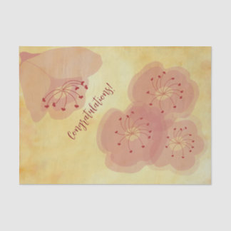 More FlowersTissue Paper