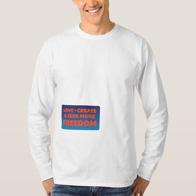 More Freedom Retro T-Shirt (Front)