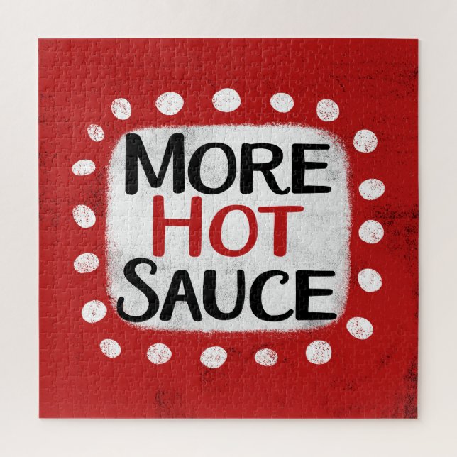 More Hot Sauce Jigsaw Puzzle (Vertical)