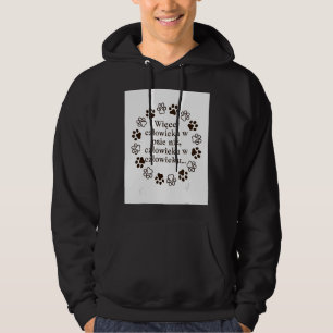 More humanity in my dog than humanity in the human hoodie