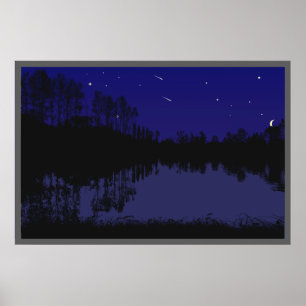 more in evening light  poster