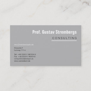 More Informations Business Card