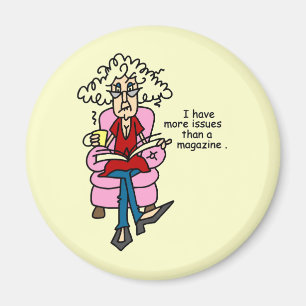 More Issues Than a Magazine Humour Magnet