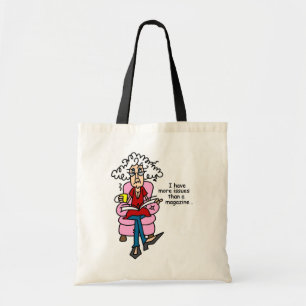 More Issues Than a Magazine Humour Tote Bag