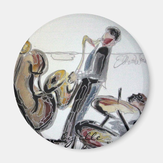 "More Jam" by elle Magnet (Front)