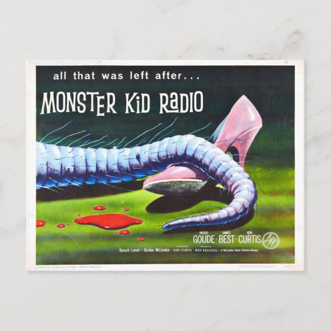 More Killer Shrews from Monster Kid Radio Postcard (Front)