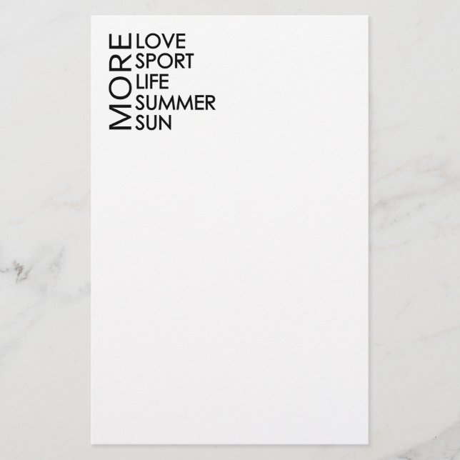 More love and sun flyer (Front)