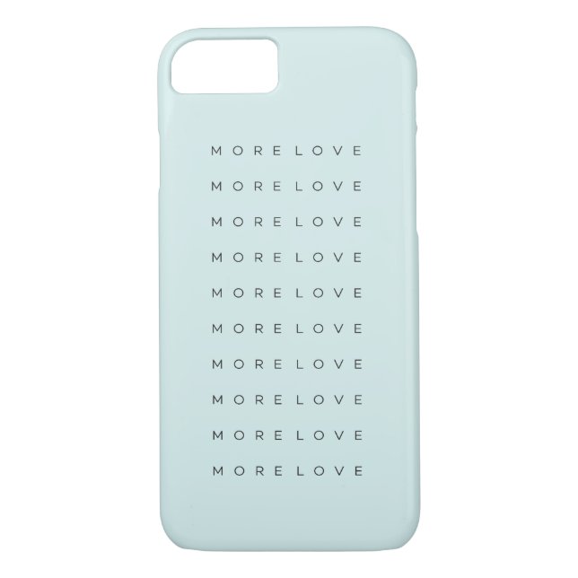 MORE LOVE phone case (Back)