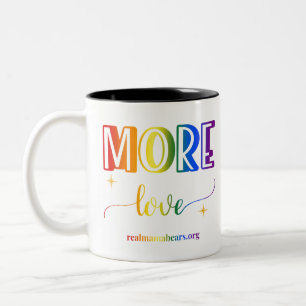 More Love Rainbow mug