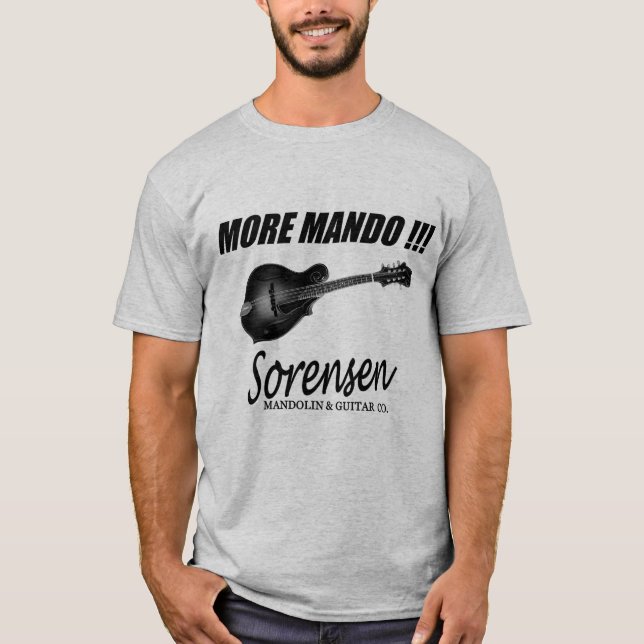 MORE MANDO!!! Tee Shirt (Front)
