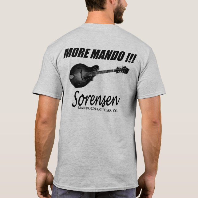 MORE MANDO!!! Tee Shirt (Back)