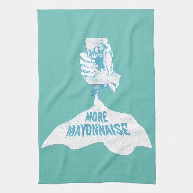 More Mayonnaise Tea Towel (Vertical)