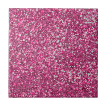 More Mellow Magenta Pink Colour Faux Glitter