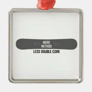 More Method Less Double Cork Metal Tree Decoration