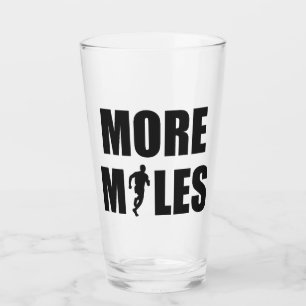 More Miles Running Glass