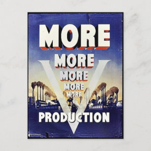 More More More Production Postcard