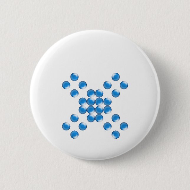 more more nipples 6 cm round badge (Front)