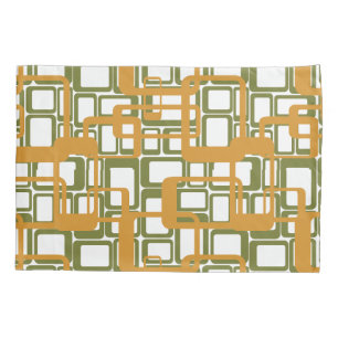 More Open Mid-Century Modern Rectangles Again Pillowcase