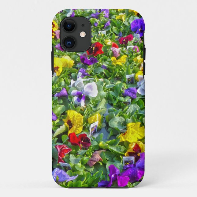 More Pansies Case-Mate iPhone Case (Back)